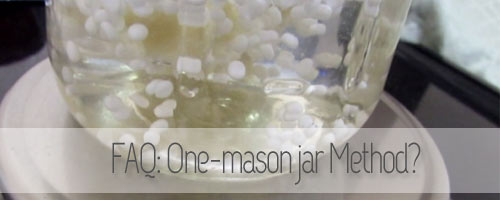 What is: One-mason jar method