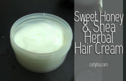 Sweet Honey and Shea Herbal Hair Cream