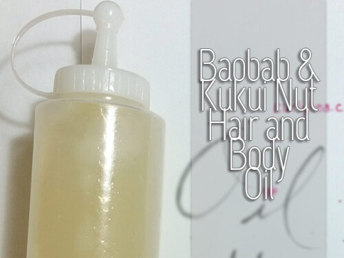 Baobab Kukui Hair and Body Oil