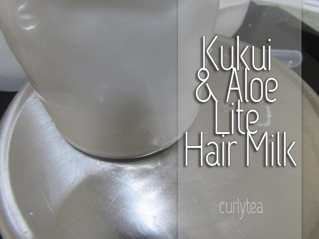 kukui and aloe hair milk - curlytea.com