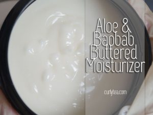 Aloe and Baobab Moisturizer - curlytea.com