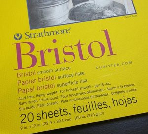 Strathmore Bristol Board: 20 Pages, 270 gsm (100lb), Paperback