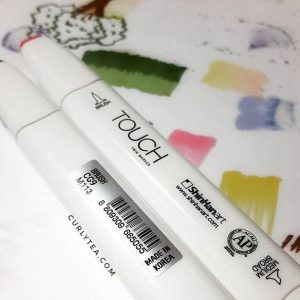 Coloring  Happy Mail ShinHan Touch Twin Alcohol Markers