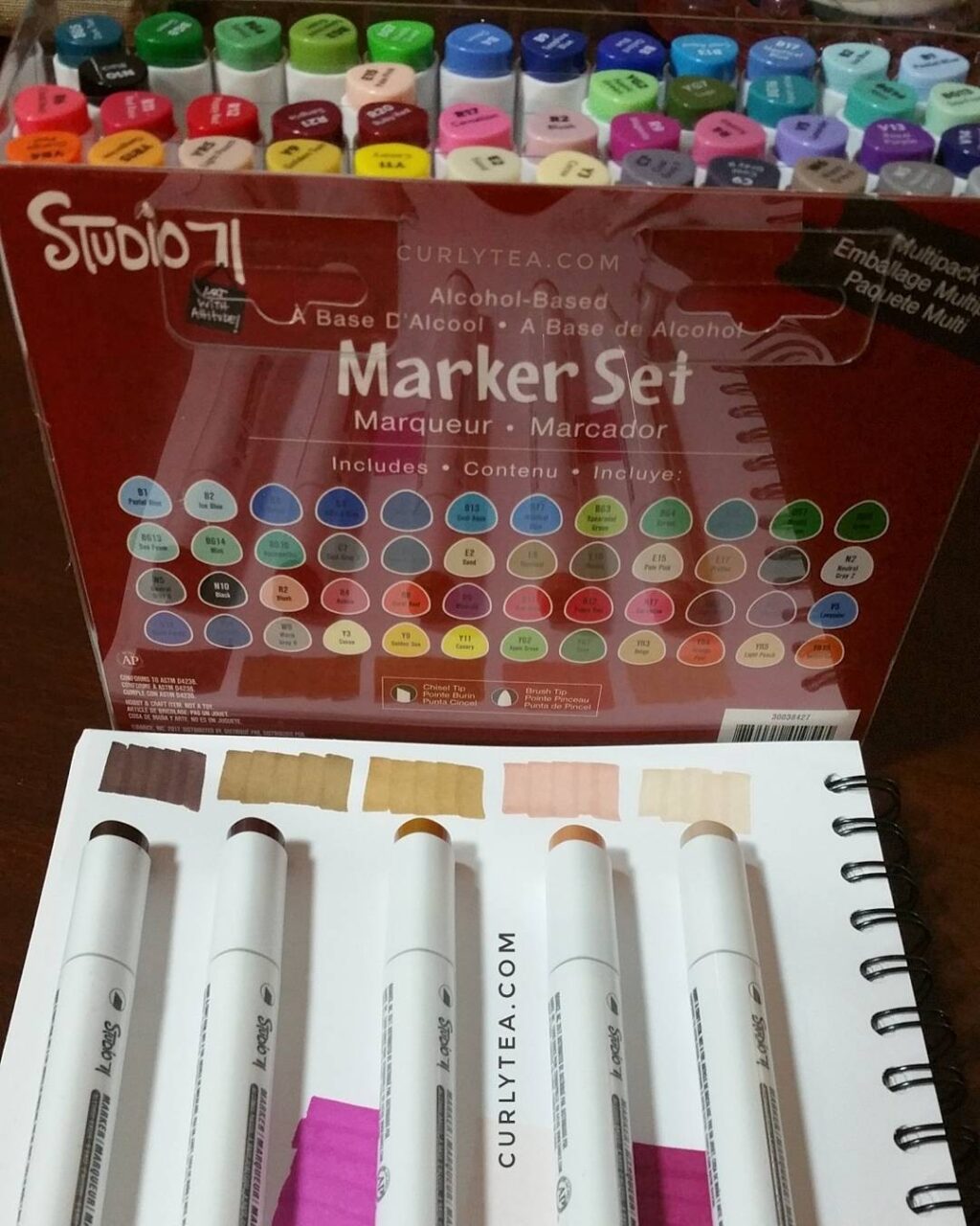 studio 71 markers - curlytea.com