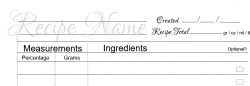 CLEAN - DIY Recipe Pages