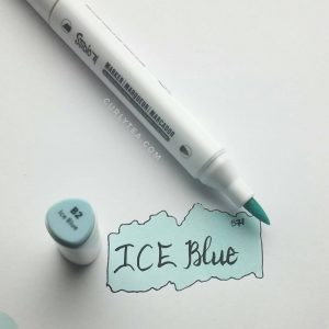 ice blue - curlytea.com