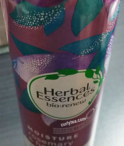 Herbal Essences Rosemary And Herbs Foam Conditioner Review- curlytea.com