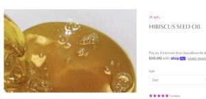 3cayg hibiscus oil