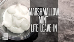 Marshmallow Mint Lite Leave-In - curlytea.com