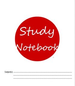 Study Notebook - curlytea.com