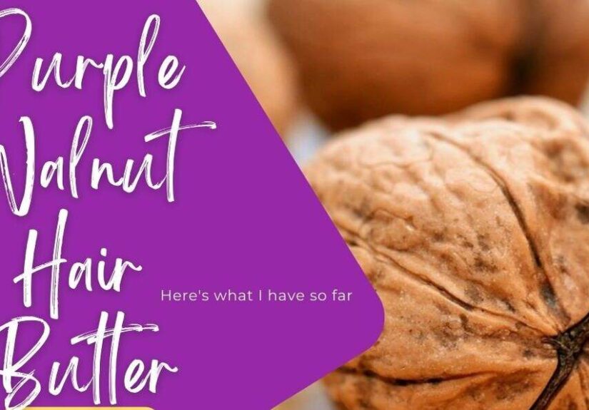 Purple Walnut Hair Butter - curlytea.com