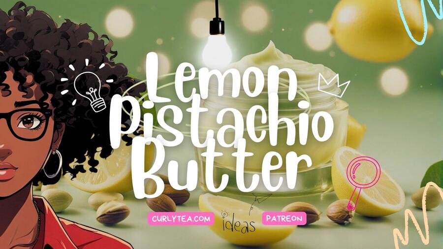 Lemon Pistachio Butter - curlytea.com
