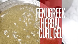 fenugreek herbal curl gel - curlytea.com