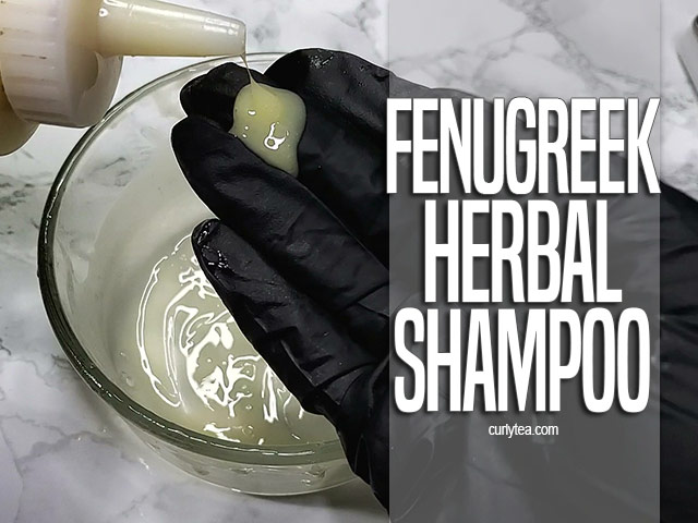 Fenugreek Herbal Shampoo [VID]