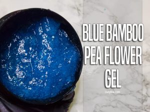 Blue Bamboo Pea Flower Gel - curlytea.com