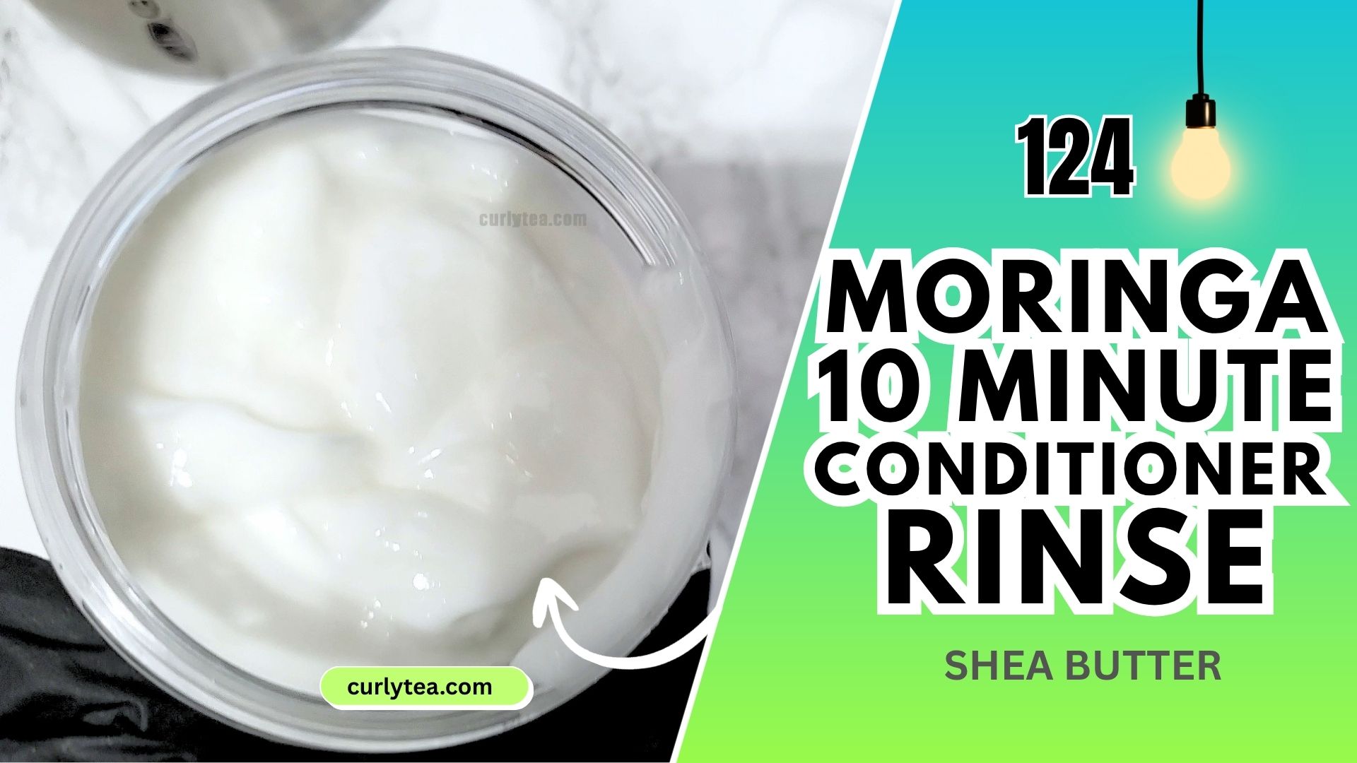 Moringa 10 Minute Conditioner Rinse - curlytea.com