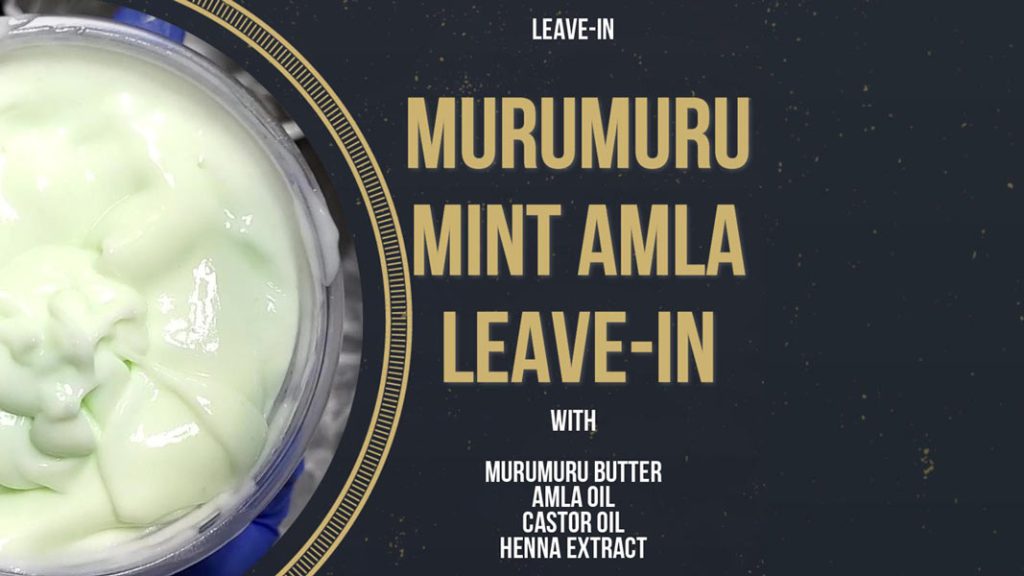 Murumuru Mint Amla Leave-in Conditioner - curlytea.com