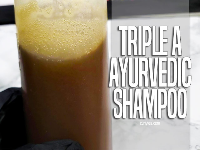 Triple A Ayurvedic Shampoo - curlytea.com