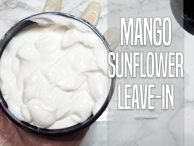 Mango Sunflower Leave-in Cream