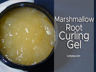 Marshmallow Root Curling Gel