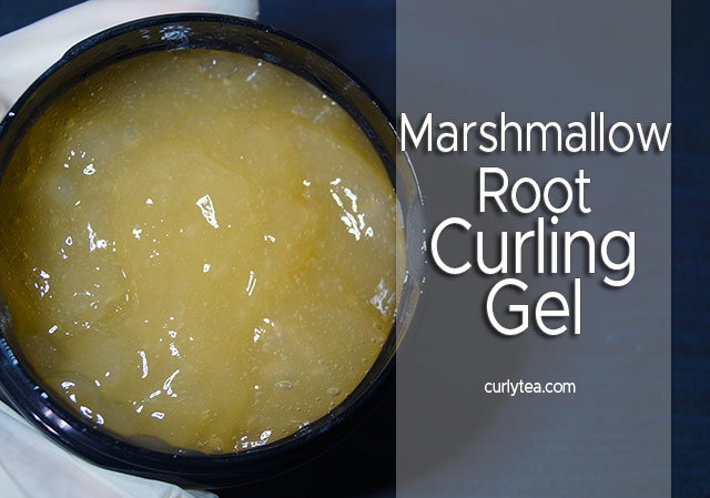 Marshmallow Root Curling Gel