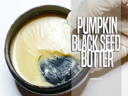 pumpkin black seed butter - curlytea.com
