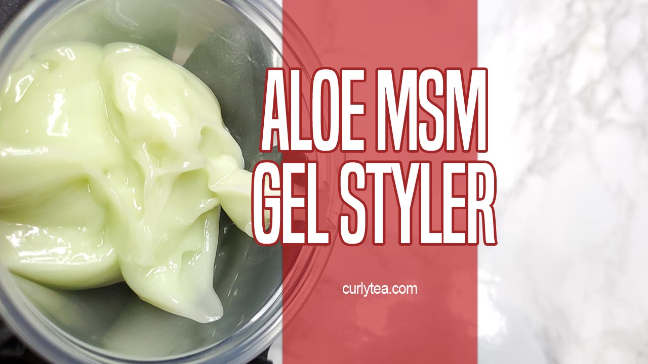 Aloe MSM Gel Styler - curlytea.com