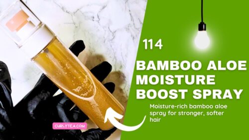Bamboo Aloe Moisture Boost Spray - curlytea.com