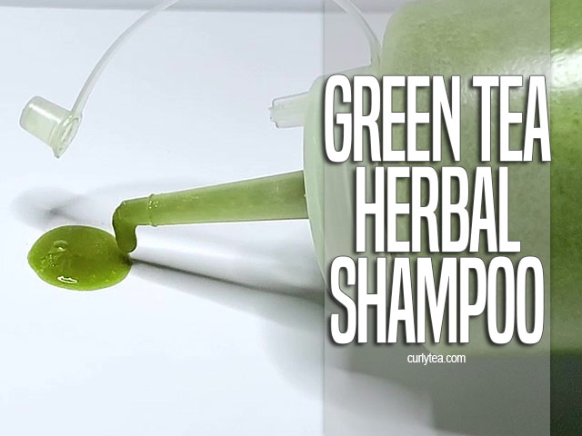 Green Tea Herbal Shampoo [VIDEO]