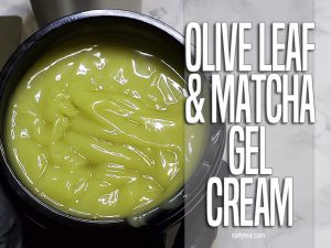 Olive Leaf and Matcha Cream Gel