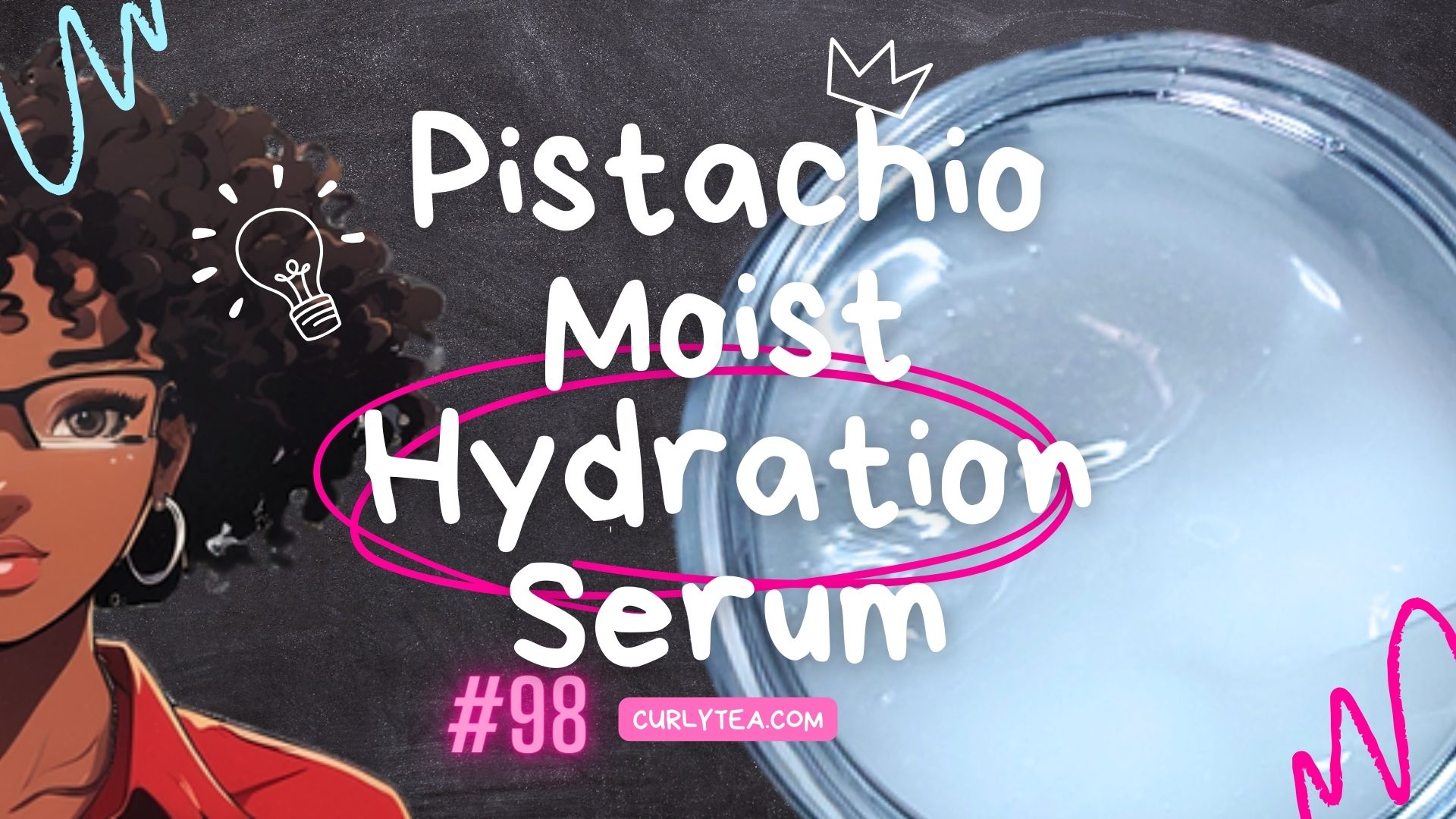 Pistachio Moist Hydration Serum - curlytea.com