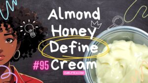 Almond Honey Define Cream - curlytea.com