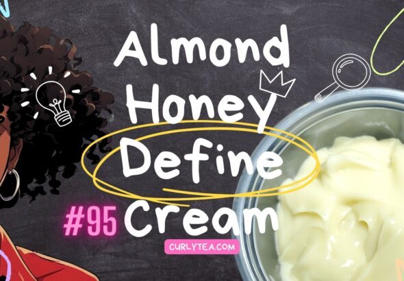Almond Honey Define Cream - curlytea.com