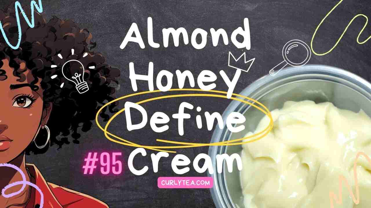 Almond Honey Define Cream - curlytea.com Almond Honey Define Cream - curlytea.com