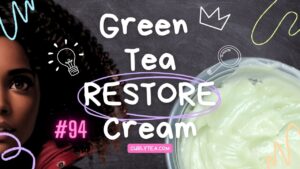 Green Tea Restore Cream - curlytea.com