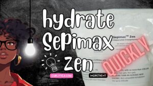 Hydrate Sepimax Zen quickly - curlytea.com