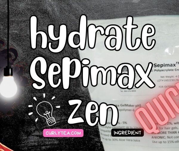 Hydrate Sepimax Zen quickly - curlytea.com