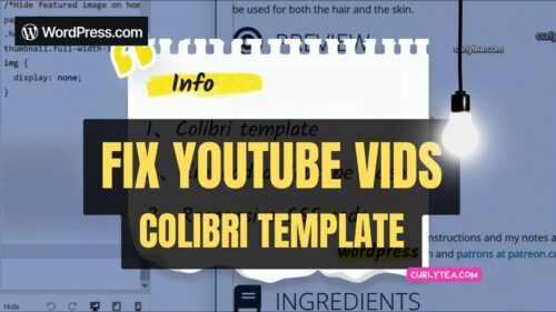 wordpress tutorial - curlytea.com